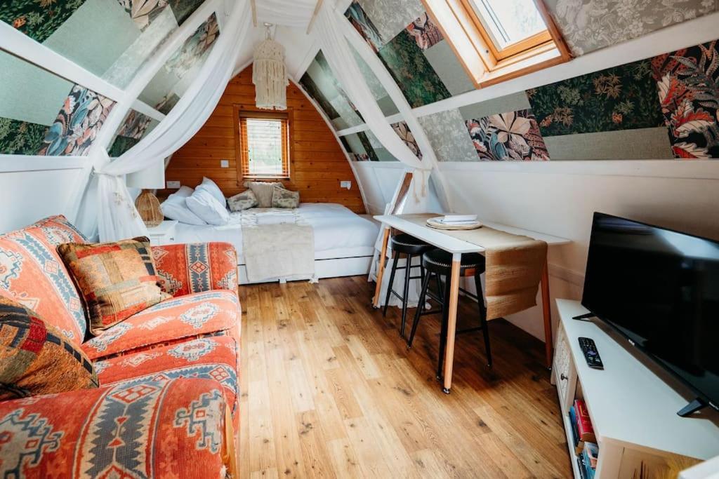 Robin Nest - Cosy Shepherd'S Hut Hideaway Callington Εξωτερικό φωτογραφία